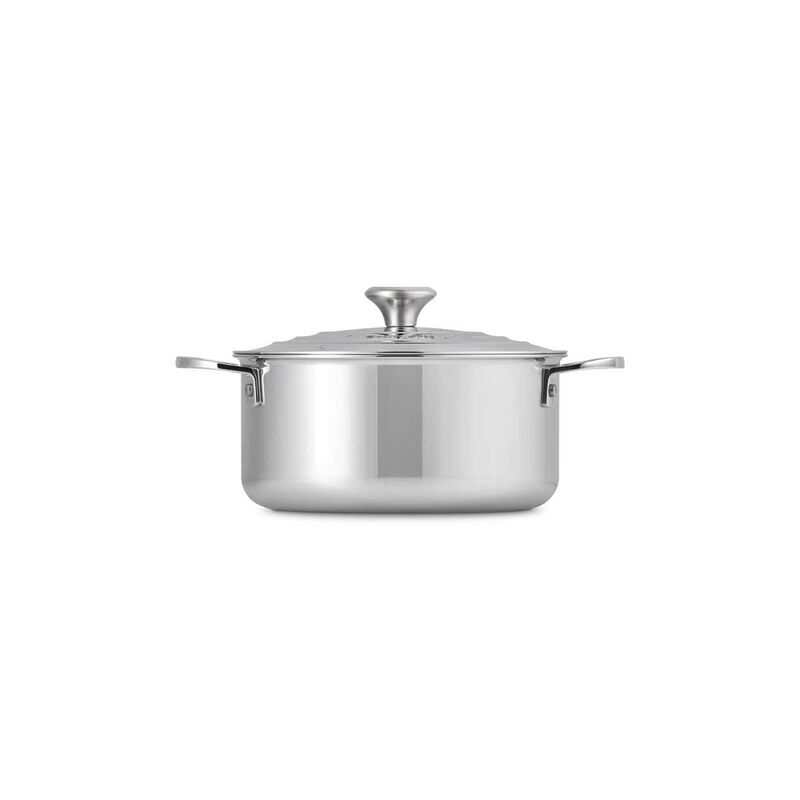 Le Creuset Signature Stainless Steel Casserole with Lid 20cm image number 2